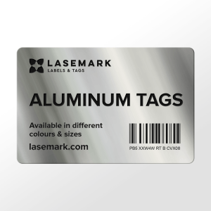 Custom Anodized Aluminum Tags – Laser Engraved Metal Nameplates & Asset Labels